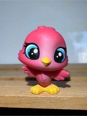 Mini LPS Littlest Pet Shop G4 Blossom Chirpley Bird Miniature Figure #264